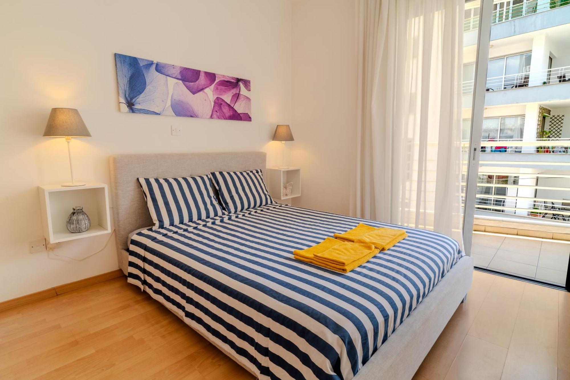 Blue Dawn Center Flat Appartement Larnaca Buitenkant foto